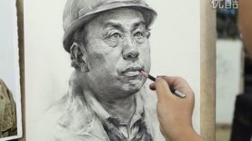 Time lapse Portrait Drawing Demonstration
