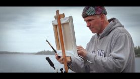 Adventure Plein Air Painting Georgian Bay Ontario with Men Who Paint