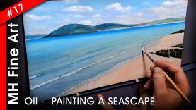 Artist Painting A Seascape In Oils HOW STUNNING
