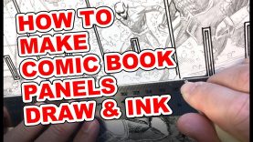 How to Make Comic Book Panels. Marvel DC Comics Justice League