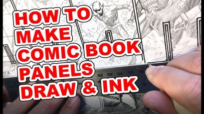 How to Make Comic Book Panels. Marvel DC Comics Justice League