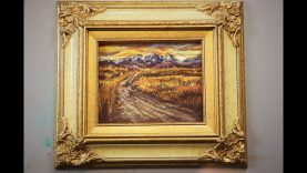 Sunset Mountain Dirt Road Painting Tutorial SOFT PASTEL LESSON