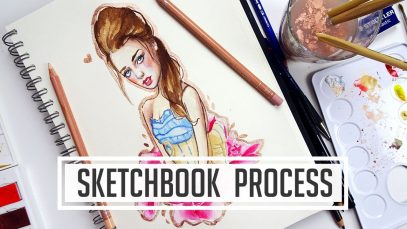 How to Choose a Sketchbook for Markers and Watercolors