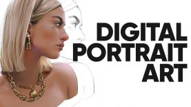 My Painting Process for Digital Portraits
