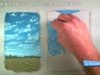 Drawing Clouds with Soft Pastels Two Approaches Time Lapse