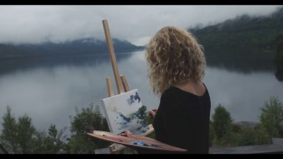 Plein Air Painting Loch Lomond