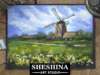 How to draw a landscape with a windmill with soft pastels
