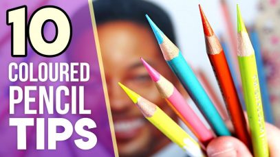 10 TIPS TO IMPROVE AT DRAWING Coloured Pencil Tips
