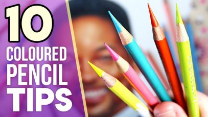 How To Use a White Colored Pencil for Blending 