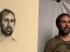 Drawing a Portrait in Charcoal by Alex Tzavaras