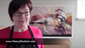 Nancy Deckant Watercolor Demo Using Opaque Paint