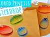 Real time Video How to Draw a Water Droplet with Colored Pencils