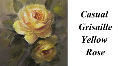Casual Grisaille Yellow Rose