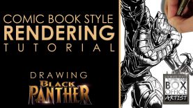 COMIC BOOK STYLE RENDERING TUTORIAL COLLAB WITH DRAW WITH JAZZA PART 2