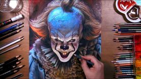 Drawing Pennywise the Dancing Clown drawholic