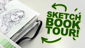 THE GOOD AND THE BAD Peek Inside My Sketchbook Sketchbook 20 Tour