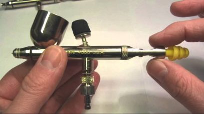 Tuning your airbrush for detail work and better performance