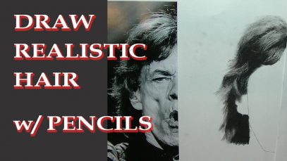 How To Draw Realistic Hair with Pencil It Is Easier Than You Think Rixcandoit