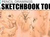 Pencil Drawings Sketchbook Tour