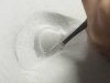 Athar Carving an Eye in Carrara Marble