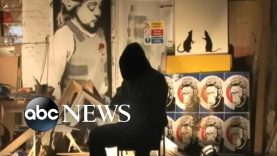 Banksy reveals how he shredded a work of art after it was sold at auction