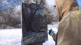 Kyle Buckland Plein Air Oil Painting Demo Demonstration Art