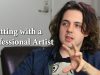 Chatting with a Professional Artist