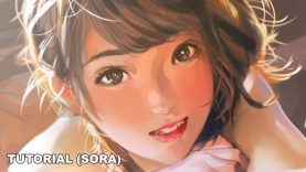 HOW TO PAINT Realistic Manga Portraits Sora