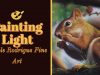 How to Paint Light in a Wildlife Art Pastel Painting Squirrel Speed Painting