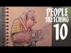 How to be a freelance artist people sketching episode 10