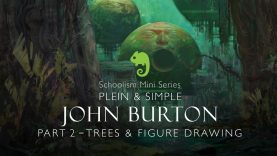Plein amp Simple with John Burton Part 2 Applying Figure Drawing Principles to Trees