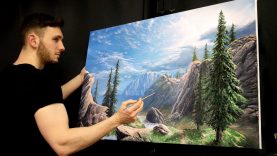 Realistic Trees in Vast Landscapes A Real Time Painting Tutorial
