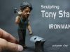Sculpting Tony Stark Ironman Polymer clay tutorial