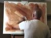 otto lange quotred zeppelin Iquot oil painting demo part one