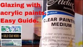 Glazing with Acrylic Paints How and Why you glaze a painting