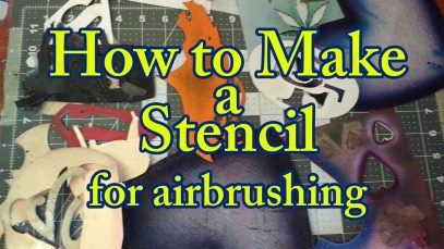 How to Make a Stencil for Airbrush