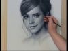Speed Drawing Portrait Emma Watson. Рисование портрета Сухая кисть