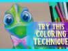 Try this COLORING TECHNIQUE Shadows into Color @dramaticparrot