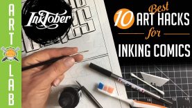 10 Best Art Hacks for Inking Comics