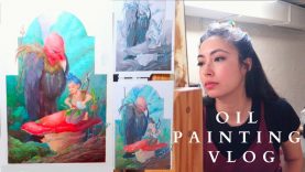 Oil Painting Time lapse Tutorial from Color Study to Final Painting