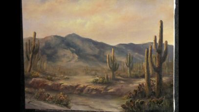 Paint with Kevin Hill Soft Desert Mountain