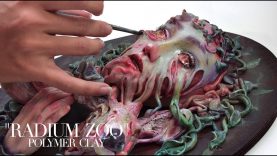Polymer Clay Sculpture Making of quotRADIUM ZOOquot