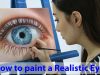 Realistic Eye Oil Painting Time Lapse Ilana K. Artist