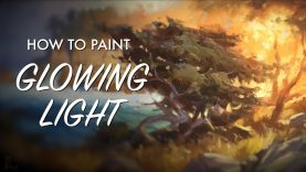 How to Paint Glowing Light
