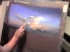 How to Pastel Demonstration Evening Sky by Les Darlow