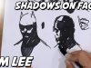 Jim Lee How to Draw Shadows on Faces