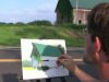 Paint Box Plein Air Painting Barn