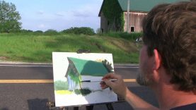 Paint Box Plein Air Painting Barn
