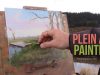 Paintng the Landscape with Trees in Pitt Meadows Plein Air
