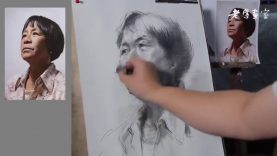 Portrait Drawing with Pencil techniques